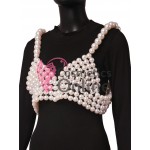 Accesoriu de bust Luxury BLX025AA din perle pentru rochii elegante, costum de baie